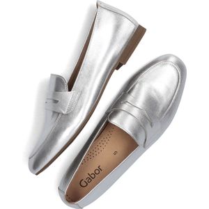 Gabor 213 Loafers - Instappers - Dames - Zilver - Maat 35