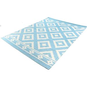 Oosterse Design Vloerkleed Marakesh - Turquoise -200 x 290 cm