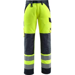 Mascot Safe Light Broek met kniezakken 15979-948 - hi-vis geel/donkermarine