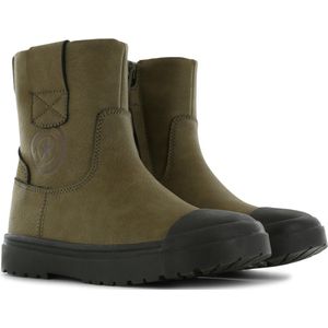 Enkelboots | Jongens | Dark Green | Schapenwol | Shoesme | Maat 28