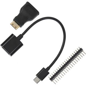 in for Raspberry Pi Zero Kit - High Definition Multimedia Interface Adapter - 40P Pin Header Adapter Cord - Pin Set for Starter Microcomputer .