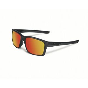 Oakley Mainlink - Zonnebril - Polarized - Matte Black / Ruby Iridium