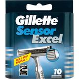 Gillette Sensor Excel - 10 stuks - Scheermesjes