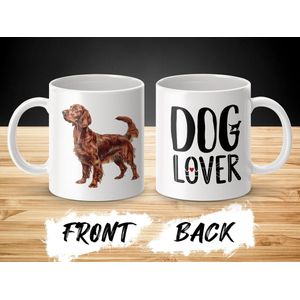 Mok Irish Setter dog - hond / dog lover
