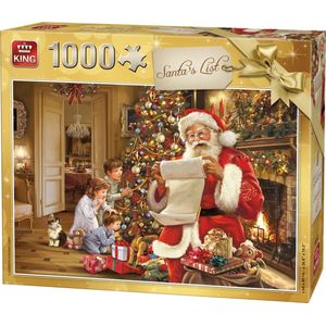 Puzzel 1000 Stukjes SANTA'S LIST