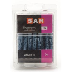 24x SAM plug grote expansie 10x80mm K2 818814