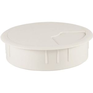 Kabeldoorvoer wit 60 mm - Elektra kabeldoorvoeren buizen en goten