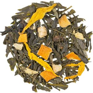 Groene thee (gember en citroen) - 500g losse thee