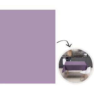 Tafelkleed - Tafellaken - 150x200 cm - Interieur - Paars - Kleuren - Paarse - Kleur - Effen - Binnen en Buiten