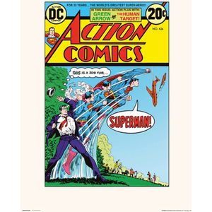 DC ACTION COMICS 426 - Art Print 30x40 cm