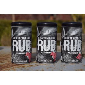 Not Just BBQ geschenkverpakking kruiden en specerijen multipack rub