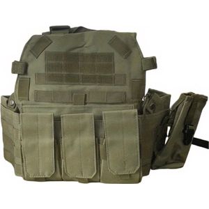 Livano Tactical Vest - Leger Vest - Airsoft Kleding - Airsoft Gear - Indoor & Outdoor Airsoft Accesoires - Paintball - Groen