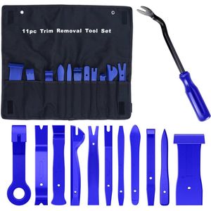 Auto Interieur Demontage Gereedschap 11 delig - Universele Trim Removal Set - Inclusief Opberghoes