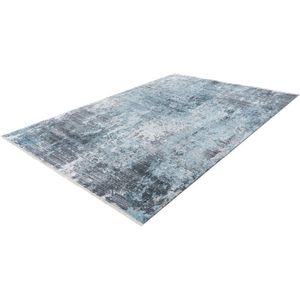 Flycarpets Modern Vloerkleed Colonia - Kleur: Grijs / Blauw - Afmeting: 200x290cm