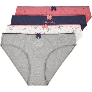 Happy Shorts Kerst Slips Dames 4-Pack D685 - Maat 40 - Onderbroek