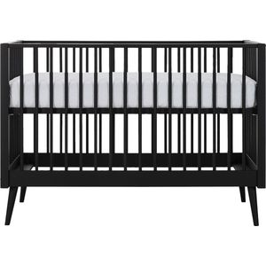 Europe Baby Evy Ledikant 60 x 120 cm - Mat Zwart