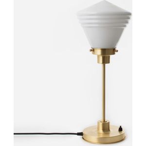 Art Deco Trade - Slanke Tafellamp Luxe School Small 20's Messing