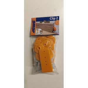 JEWE Plintclips Clip2 Oranje