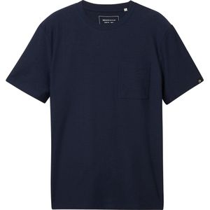 Tom Tailor T-shirt T Shirt Met Borstzak 1042058xx12 10668 Mannen Maat - M