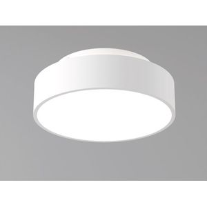 Plafondlamp Chicago-250 Wit - Ø25cm - LED 19,5W 2700K/3000K 2415lm - IP20 - Dimbaar > spots verlichting led wit | opbouwspot led wit | plafonniere led wit | plafondlamp wit | sfeer lamp wit | design lamp wit