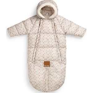 Elodie Baby Overall - Skipak Baby - Baby Voetenzak - Voetenzak autostoel - Autumn Rose - 6/12 maanden