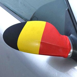 Autospiegel Vlag België - EK 2022 - WK2022 - Rode Duivels - Vlag België