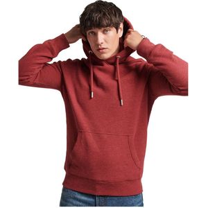 Superdry Heren Trui Essential hoodie van biologisch katoen met logo