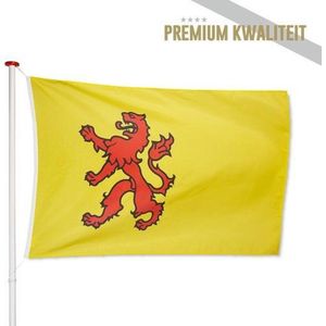 Zuid Hollandse Vlag Zuid Holland 100x150cm - Kwaliteitsvlag - Geschikt voor buiten