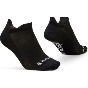 GripGrab - Classic No Show Zomer Fietssokken 1 Paar Enkelsokken Coolmax Sport Sokken - Zwart - Unisex - Maat S (38-41)