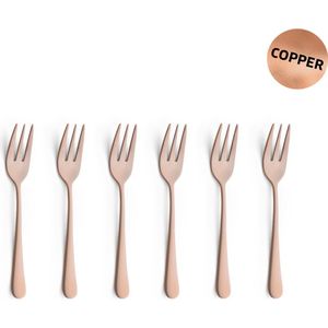 Dessertvork Amefa Austin Copper 