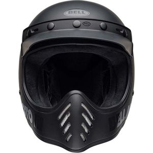 Bell Moto-3 Classic Solid Blackout Helmet Full Face XL - Maat XL - Helm
