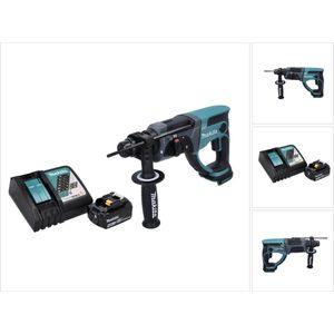 Makita DHR 202 RM1 accu combihamer 18 V 2.0 J SDS Plus + 1x accu 4.0 Ah + lader