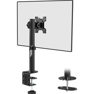NÖRDIC AM3-01 Monitor arm - 17 - 32 Inch - In hoogte verstelbaar - kabel management - Zwart - Ergonomisch monitorbeugel