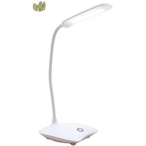 Ortho® - A Bureaulamp - Desklamp - Bed lamp - Studeer lamp - Leeslamp - Tafellamp - 3 Lichtsterktes - Netstroom of Accu