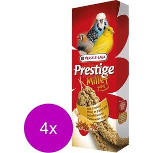 Versele-Laga Prestige Millet Trosgierst - Vogelsnack - 4 x 100 g Geel