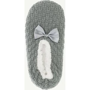 Basset home socks - huis sok/slofsokken - Antislip - 15040 - Pantoffelsokken - 42 - Bordeaux