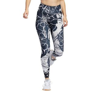 ADIDAS Flower Legging Dames - Black - M