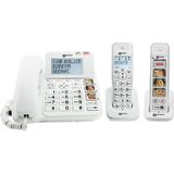 Geemarc AmpliDECT 295 - Senioren Mobility Pakket - Wit