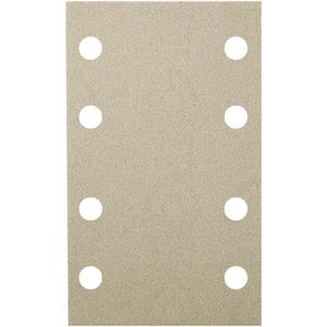 Ivana Schuurschijf Klittenband Rechthoek 8-Gats Korrel 180 80x133mm 10 Stuks