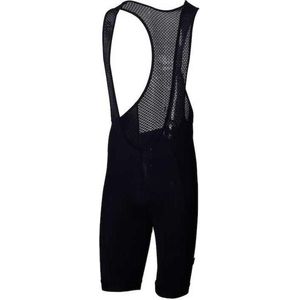 BBB Cycling Powerfit BibShorts Fietsbroek Heren met Zeem - Korte Wielrenbroek met Bretels - Zwart - Maat S - BBW-213