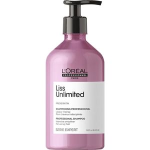 L'Oréal Professionnel Serie Expert Liss Unlimited Shampoo 500 ml - Normale shampoo vrouwen - Voor Alle haartypes