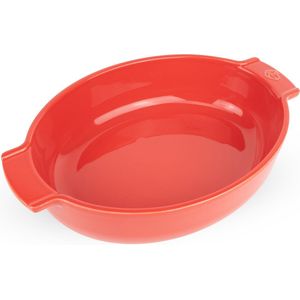 Peugeot Appolia Ovenschaal Ovaal 31 cm - Rood - Keramiek