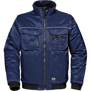 PATRIOT BLOUSON Werkjas - Blouson - Zwart - Katoen en Polyester - Reflecterende Piping - Afneembare Mouwen