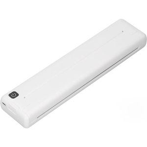 Draagbare A4 Thermische Bluetooth Printer - Inktloos en Draadloos voor Reizen Thuis Kantoor - Ondersteuning voor 210 mm 218 mm Papier