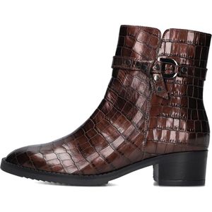 Gabor 511 Enkellaarsjes - Enkelboots met rits - Dames - Brons - Maat 40,5