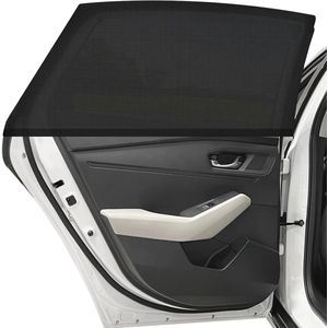 Zonnescherm Auto Baby - UV-Bescherming en Hittewerend - Veilig en Comfortabel Reizen - Eenvoudige Bevestiging op Zijruiten - Opvouwbaar en Draagbaar Design - Ideaal voor Bescherming van je Baby tegen Zonlicht