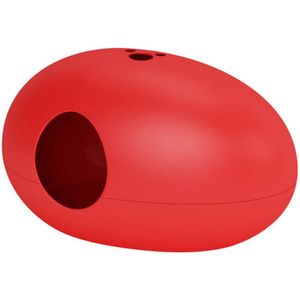 Design Kattenbak Rood - 70 x 40 x 40 cm - Niet geschikt voor katten die staand plassen!