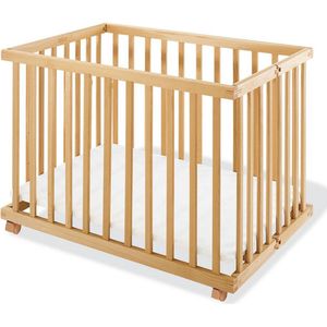 Box Levin - Baby Speeltuin - Opvouwbare wieg - Verstelbare hoogte - 97cm x 67cm x 75cm