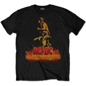 AC/DC - Bonfire Heren T-shirt - L - Zwart