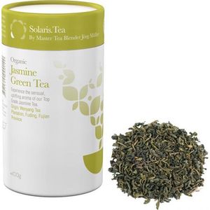 Solaris Tea Solaris Biologische Groene Thee Jasmijn - losse thee (100 gram)